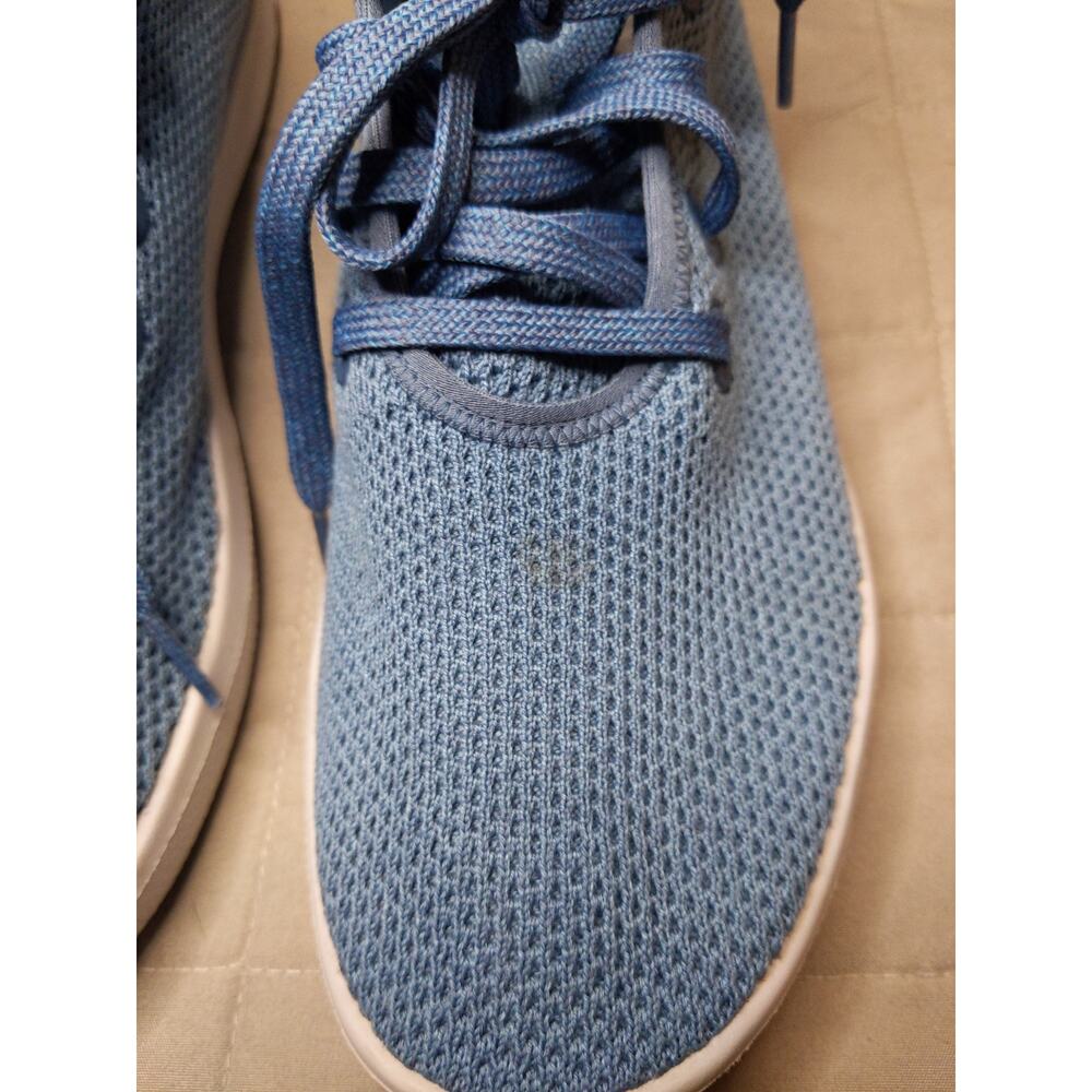 Allbirds Tree Dasher High Top Wool Knit Sneakers Blue Gray Women's 8 EU 38 - Picture 6 of 8